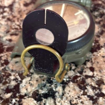 LOT 106C: Camping Lot! Budweiser Wireless Speaker Cooler Chair in Box, Picnic Basket, Military Compass & More