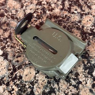 LOT 106C: Camping Lot! Budweiser Wireless Speaker Cooler Chair in Box, Picnic Basket, Military Compass & More