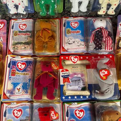 LOT 108C: Huge Collection Of Beanie Babies & More