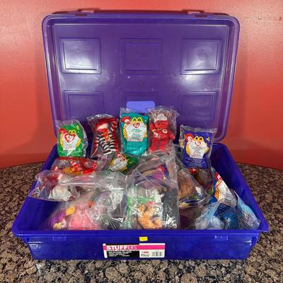 LOT 108C: Huge Collection Of Beanie Babies & More