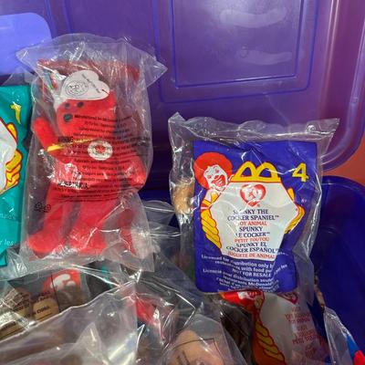 LOT 108C: Huge Collection Of Beanie Babies & More