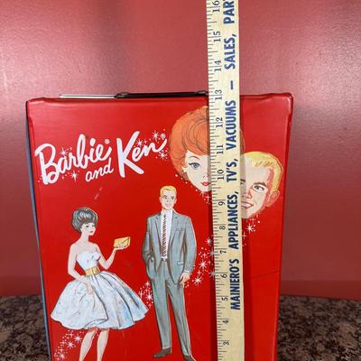 LOT 109C: Barbie Collection - Barbie & Ken Carrying Case, Accessories & More