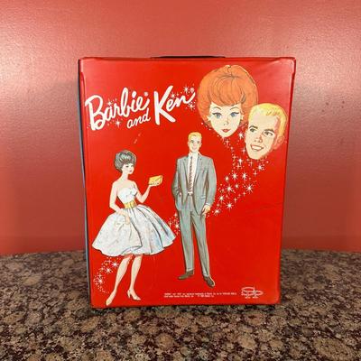 LOT 109C: Barbie Collection - Barbie & Ken Carrying Case, Accessories & More