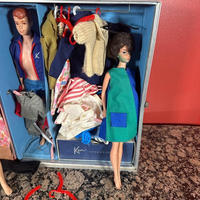 LOT 109C: Barbie Collection - Barbie & Ken Carrying Case, Accessories & More