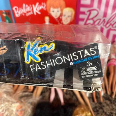 LOT 109C: Barbie Collection - Barbie & Ken Carrying Case, Accessories & More