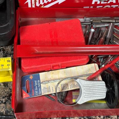 LOT 110C: TOOL LOT Craftsman Handle Scrolling Sabre Saw w/ Laser Trac 320 27245, Hand Tools & More