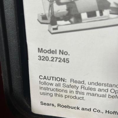 LOT 110C: TOOL LOT Craftsman Handle Scrolling Sabre Saw w/ Laser Trac 320 27245, Hand Tools & More