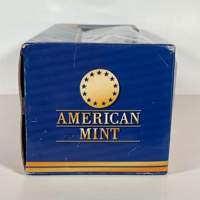 LOT 111C: American Mint Die Cast 1961 Lincoln x 100 Kennedy Car in Box