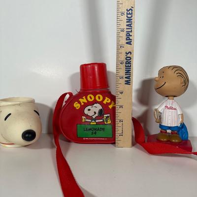 LOT 112C: Peanuts Collection - Toys, Mug, Canteen & More