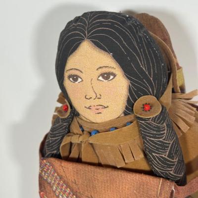 LOT 113C: NWOT Muffy Vanderbear Pocahoppy Pocahontas Plush Rabbit , Indien Art Eskimo, Native American Sacagawea Doll Baby Pompey by...