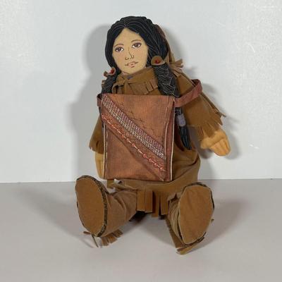 LOT 113C: NWOT Muffy Vanderbear Pocahoppy Pocahontas Plush Rabbit , Indien Art Eskimo, Native American Sacagawea Doll Baby Pompey by...
