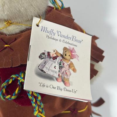 LOT 113C: NWOT Muffy Vanderbear Pocahoppy Pocahontas Plush Rabbit , Indien Art Eskimo, Native American Sacagawea Doll Baby Pompey by...