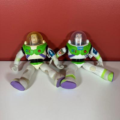 LOT 116C: Disney Collectibles - Wind Up Musical Toy, Figures, Buzz Lightyear Plush Toys & More