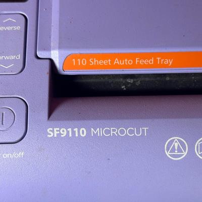 LOT 117C: Office Essentials - Royal Microcut Paper Shredder SF9110 & More