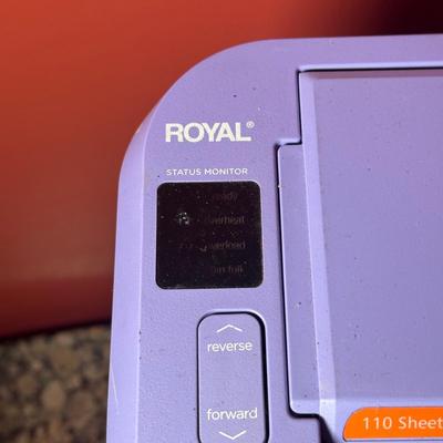 LOT 117C: Office Essentials - Royal Microcut Paper Shredder SF9110 & More