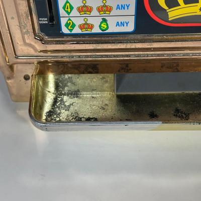 LOT 118C: Vintage Waco Casino Crown Slot Machine