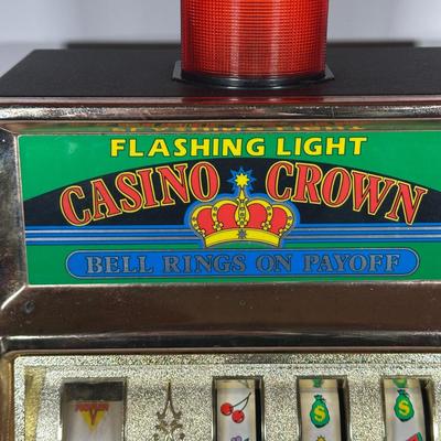 LOT 118C: Vintage Waco Casino Crown Slot Machine