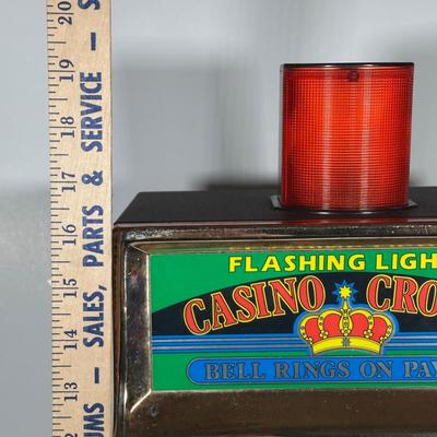 LOT 118C: Vintage Waco Casino Crown Slot Machine