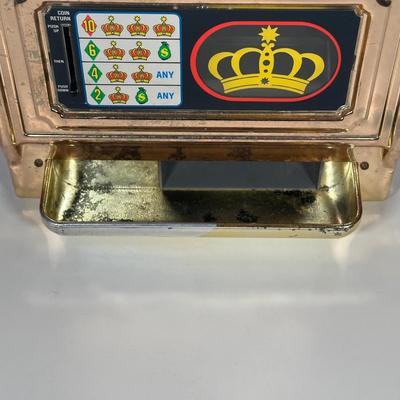 LOT 118C: Vintage Waco Casino Crown Slot Machine