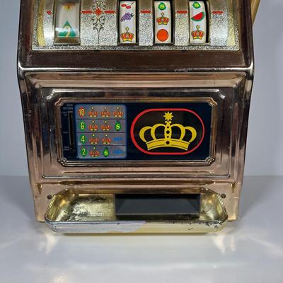 LOT 118C: Vintage Waco Casino Crown Slot Machine