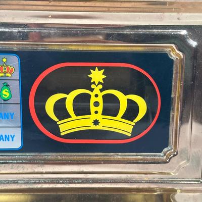 LOT 118C: Vintage Waco Casino Crown Slot Machine