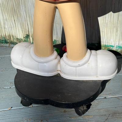 LOT 120C: Red M&M Candy Store Display Dispenser Candy Holder