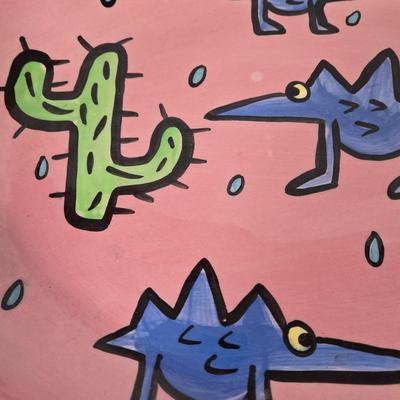 LOT 141B: Multiple Fun, Colorful Dishes and Plates