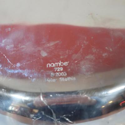 LOT 145B: Nambe' Award Winning Serving Platters. Food Safe and Thermal Retentive