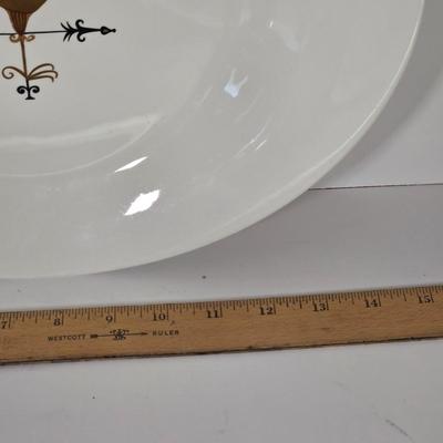 LOT 146B: Rooster Soup Tureen Made in Italy, Cookie Jar, Serving Dishes, Gravy Boat, and Three Small Sitting Hens