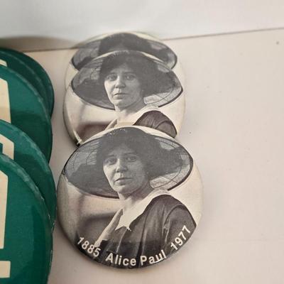 LOT 148B: Numerous Women's Liberation Movement Buttons