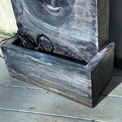 LOT 151C: Buddha Face Wall Fountain