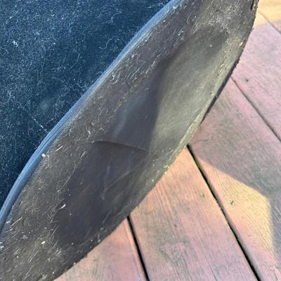 LOT 153C: Two Multicolor Lumisource Mitt Chairs