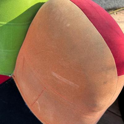 LOT 153C: Two Multicolor Lumisource Mitt Chairs