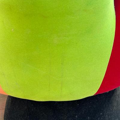 LOT 153C: Two Multicolor Lumisource Mitt Chairs