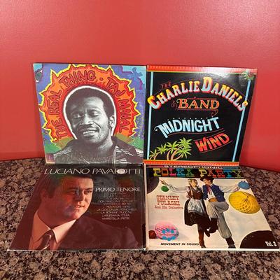 LOT 156C: Collection Of Records, Sheet Music, Record Stands & 8 track tapes