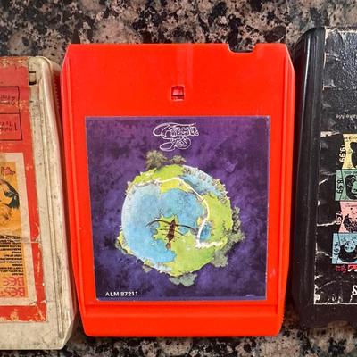 LOT 156C: Collection Of Records, Sheet Music, Record Stands & 8 track tapes