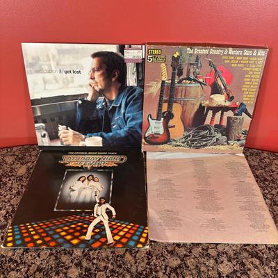 LOT 156C: Collection Of Records, Sheet Music, Record Stands & 8 track tapes