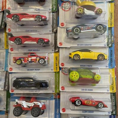 LOT 157C: Large Collection Of Hot Wheels New In Package & Wallet