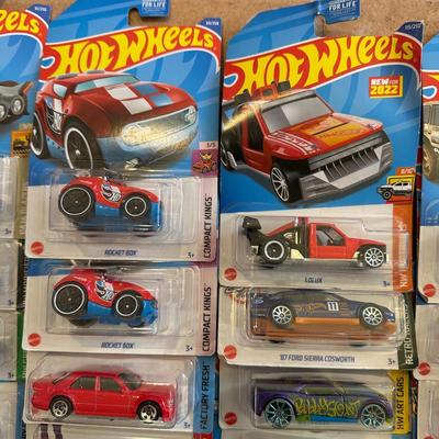 LOT 157C: Large Collection Of Hot Wheels New In Package & Wallet