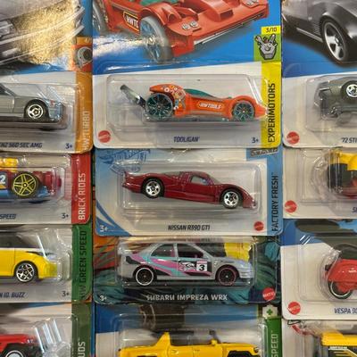 LOT 158C: Large Collection Of Hot Wheels/Matchbox Cars New In Package
