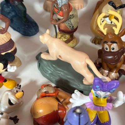 LOT 159C: Disney Miniatures, Figures, & Toys