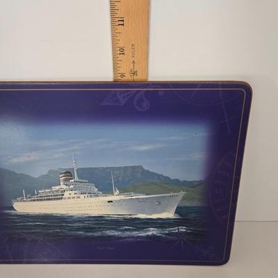LOT 169B: Nautical Home Decor - Safmarine Maritime Placemat Sets and More