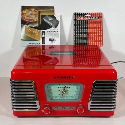 LOT 176C: Crosley Radio/Record Player Model CR-711
