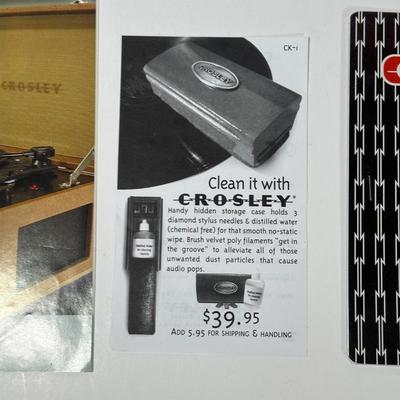 LOT 176C: Crosley Radio/Record Player Model CR-711