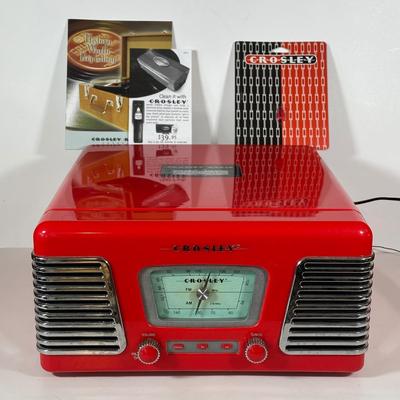 LOT 176C: Crosley Radio/Record Player Model CR-711