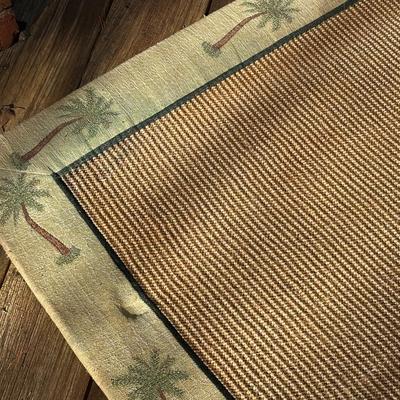 Palm Tree Sisal Rug