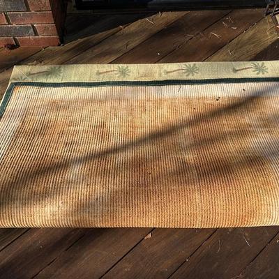 Palm Tree Sisal Rug