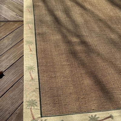 Palm Tree Sisal Rug