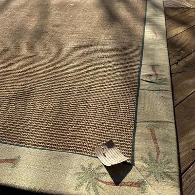 Palm Tree Sisal Rug