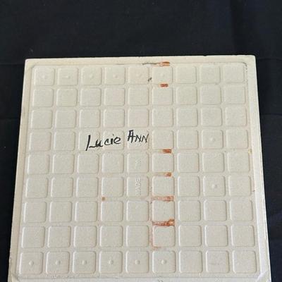 Vintage Ceramic Sunflower Pitcher, Flower Bowl Pot & Pineapple Tile